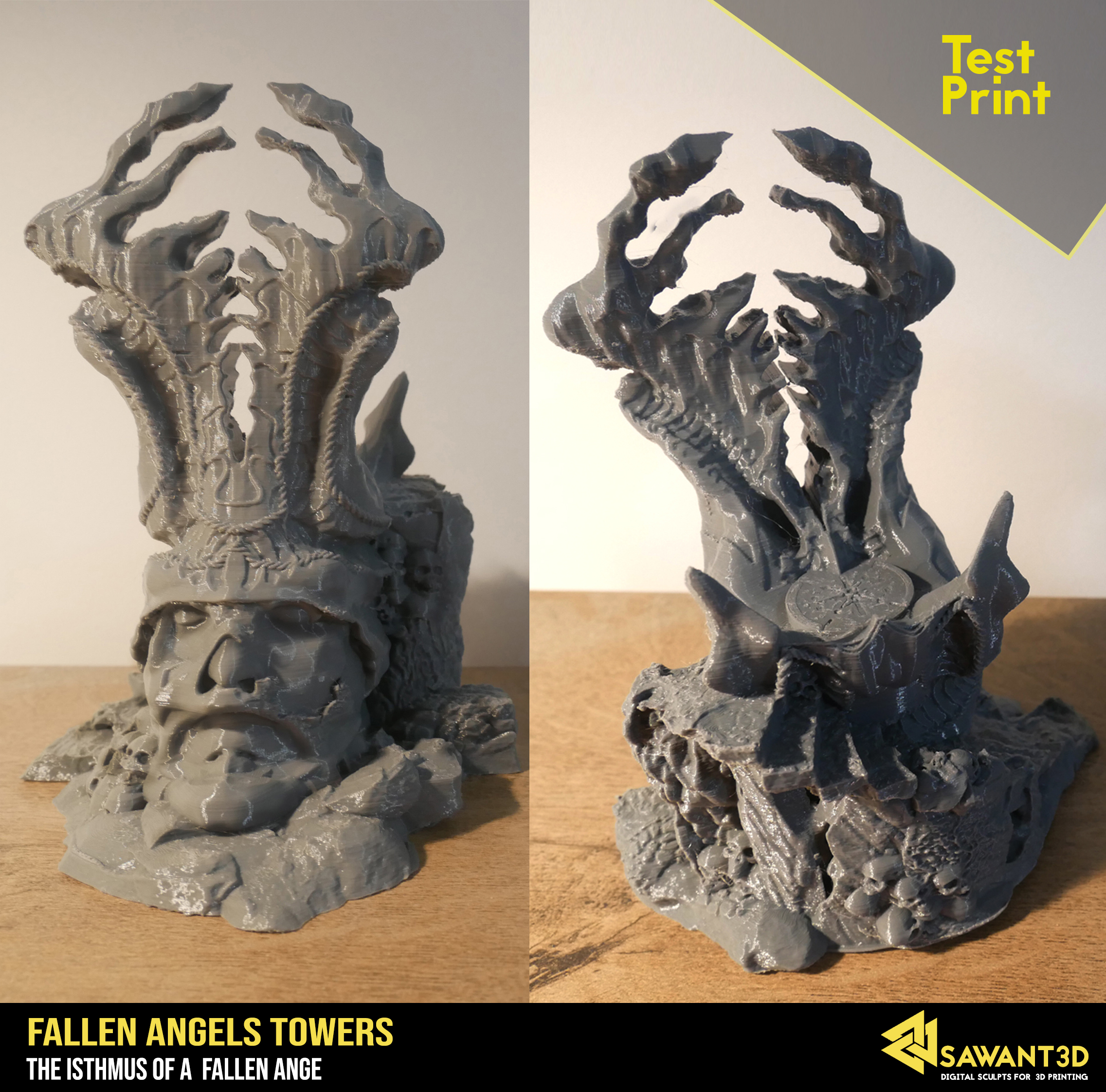 The Sorcererbbs Tower_test print