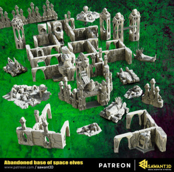 Abandoned base of space elves/SET/