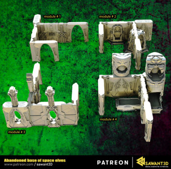 Base corridor module/SET/