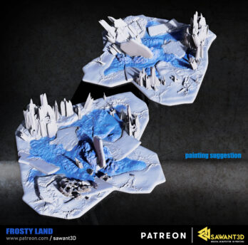 Ice cave and ice floe /SET/